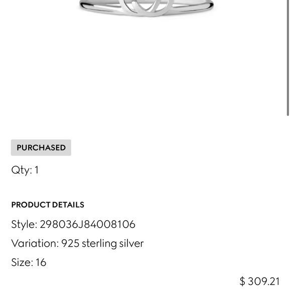 Gucci Interlock Silver Ring - Picture 8 of 8